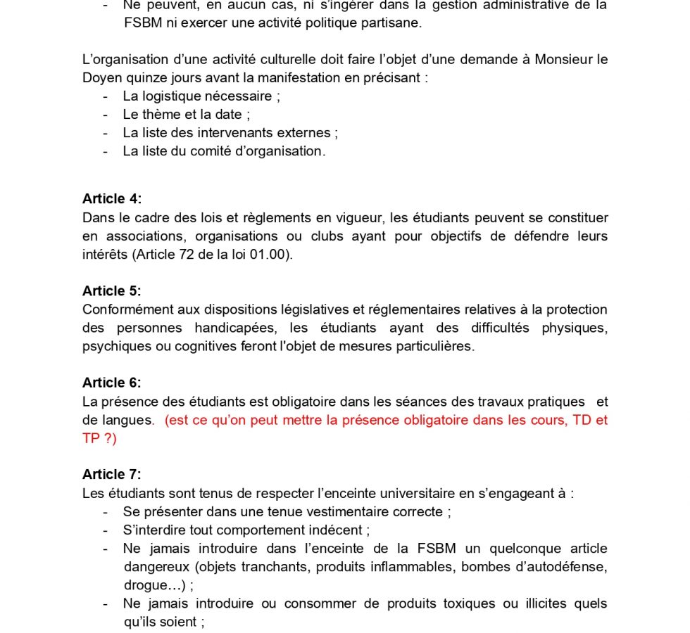 CHARTE DES DROITS ET RESPONSABILITÉS etudiants fsbm Final master_page-0002